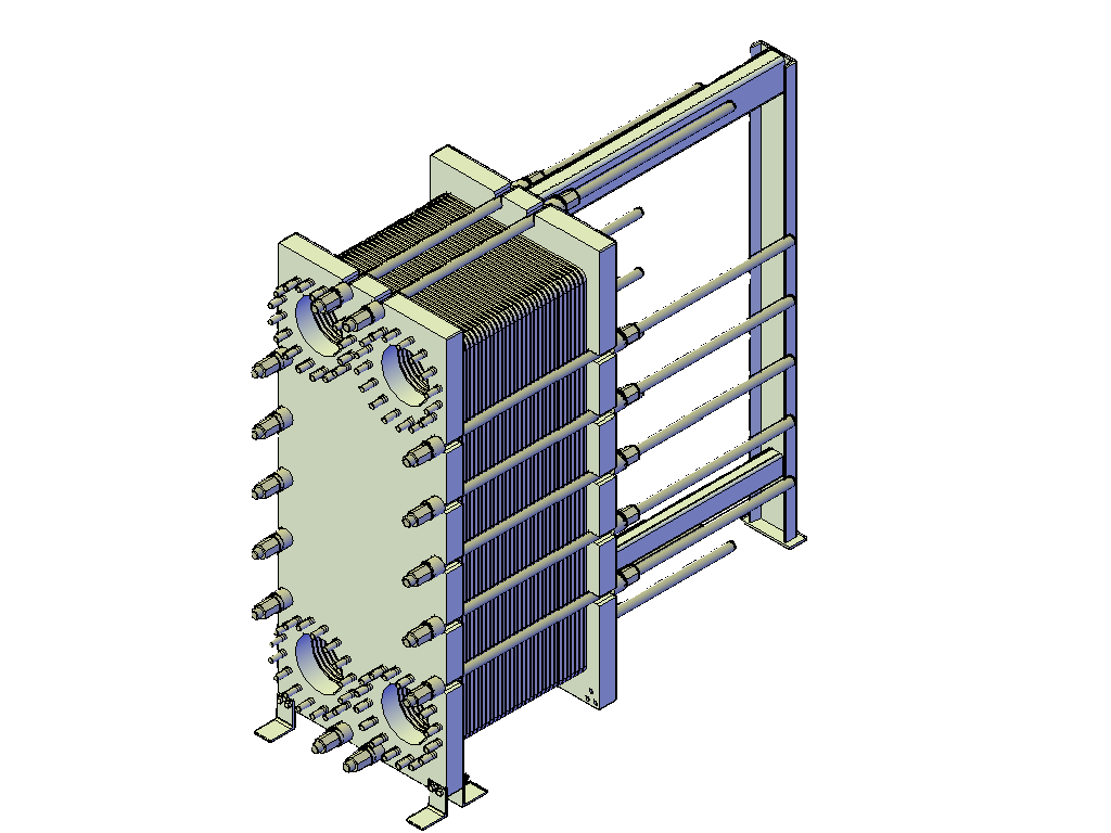 Schema impianto con vaso di espansione